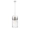 Z-Lite Fontaine 4 Light Pendant, Polished Nickel & Clear 3035P12-PN - alternate 6